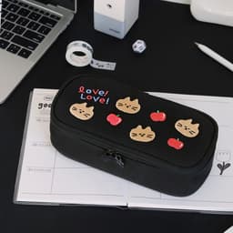 [アイコニック]ドゥードゥル ペンポーチ 学生用大容量ペンケース 5
