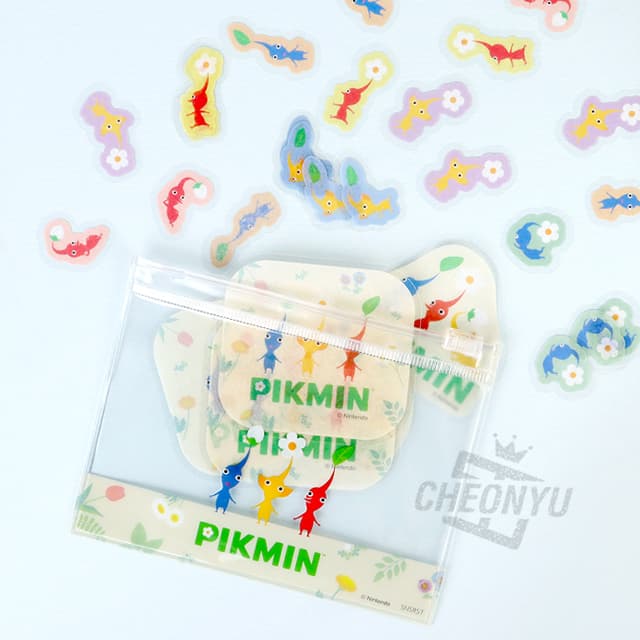ピクミン ジッパーバッグフレークステッカーセット