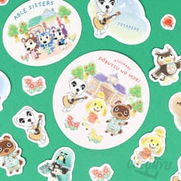あつまれ どうぶつの森 かけらステッカーセット in ミニ紙袋 4