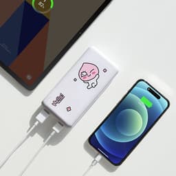 [チュンシク]カカオフレンズ 急速充電モバイルバッテリー 20,000mAh 3