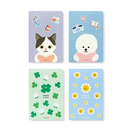 [ブックフレンズ]デュアルインデックス付箋ノート 6