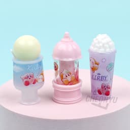【星のカービィ】星のカービィパロディ鉛筆キャップ3P 2