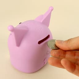 [サンリオ]ポチャッコ なでなで幸運貯金箱 4