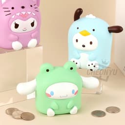 [サンリオ]ポチャッコ なでなで幸運貯金箱 5