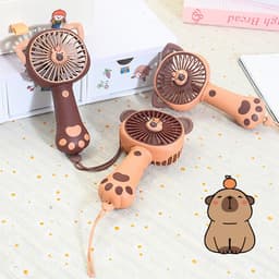 [カピバラ]マルチハンディ扇風機 カピバラミニファン（ランダム） 1