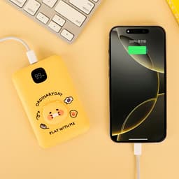 [カカオフレンズ]チュンシク 高速充電モバイルバッテリー 10,000mAh 3