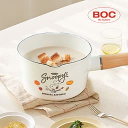 スヌーピー 片手ホーロー鍋 800ml 2