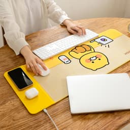 [カカオフレンズ]チュンシク ワイヤレス充電デスクマット 5