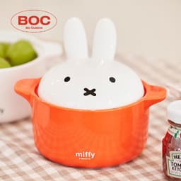 [ミッフィー]ミッフィー ひび割れなし セラミック陶器 茶碗蒸し ミニ蒸し器 2