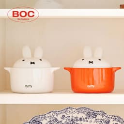 [ミッフィー]ミッフィー ひび割れなし セラミック陶器 茶碗蒸し ミニ蒸し器 5