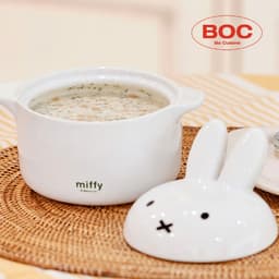 [ミッフィー]ミッフィー ひび割れなし セラミック陶器 茶碗蒸し ミニ蒸し器 3