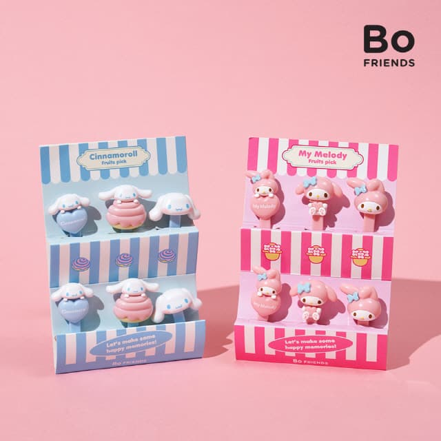 [サンリオ]サンリオ ランチデザートフォークピック 6個入り