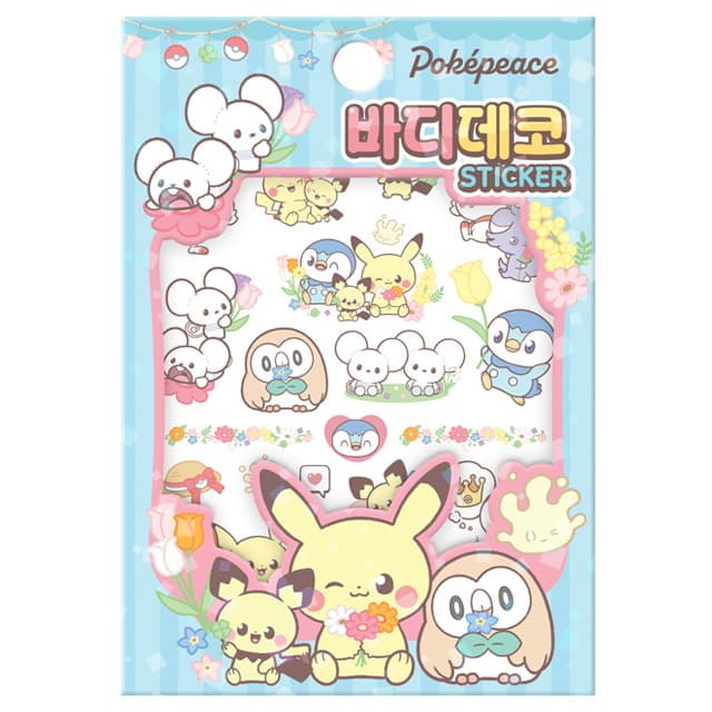 [ポケットモンスター]ポケモン ポケットピース ボディデコステッカー