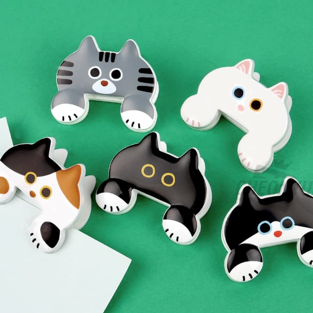[サンスター]キュート猫型クリップ