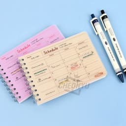 [スイム&クリム]シンプル PP 万年型スケジューラー（ランダム発送） 2