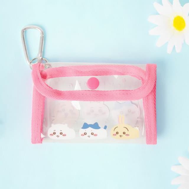 [ちいかわ]ちいかわ ピクニック透明キーリングポーチ 1