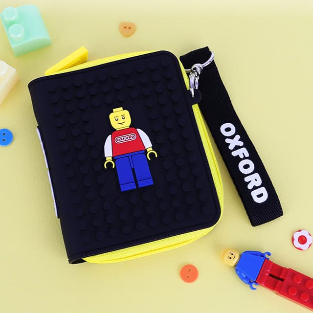 [ウィングハウス]オックスフォード ブラック カスタムウォレット