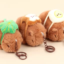 [カピバラ]ラッキースナック カピバラぬいぐるみキーホルダー_単品（ランダム発送） 2