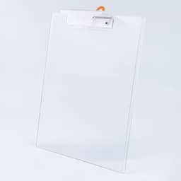 パーティション掛け型クリップボード_半透明（6cm） 1
