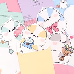 [スイム&クリム]オモクヌンイ形便箋 単品（ランダム発送） 1