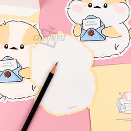 [スイム&クリム]オモクヌンイ形便箋 単品（ランダム発送） 3