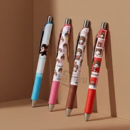 [モンチッチ]モンチッチ エナージェルボールペン 0.5mm_カラフルドット 2