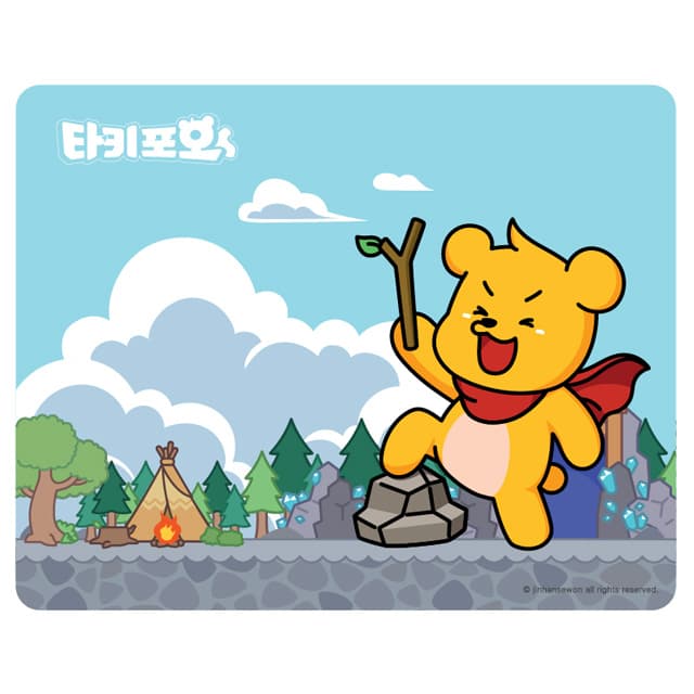 [テウォンC.I.]タキポオ マウスパッド_ポオ 1