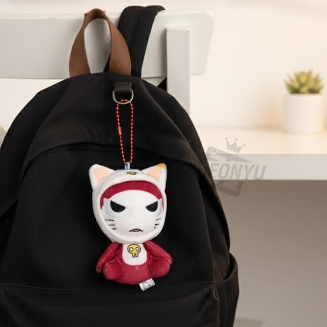 [ケロロ]ちびギロロ 猫バッグチャーム 8cm