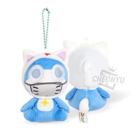 [ケロロ]ちびドロロ 猫バッグチャーム 8cm 4