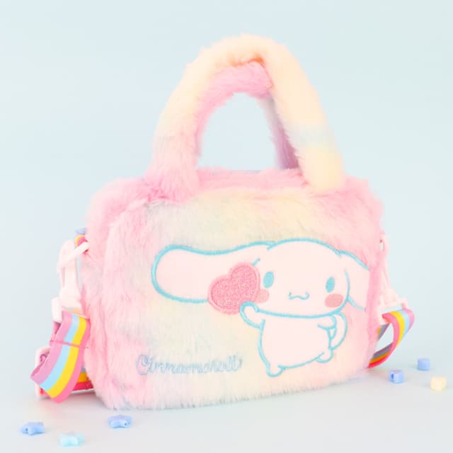 [サンリオ]シナモロール レインボーファー ハンドクロス