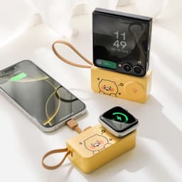 [カカオフレンズ]チュンシク Apple Watch + ドッキングモバイルバッテリー 5000mAh 4