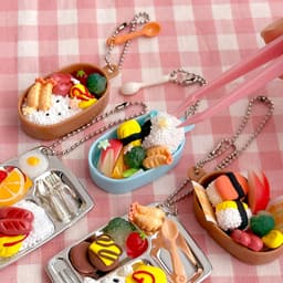 お弁当キーホルダー作り（ランダム） 1