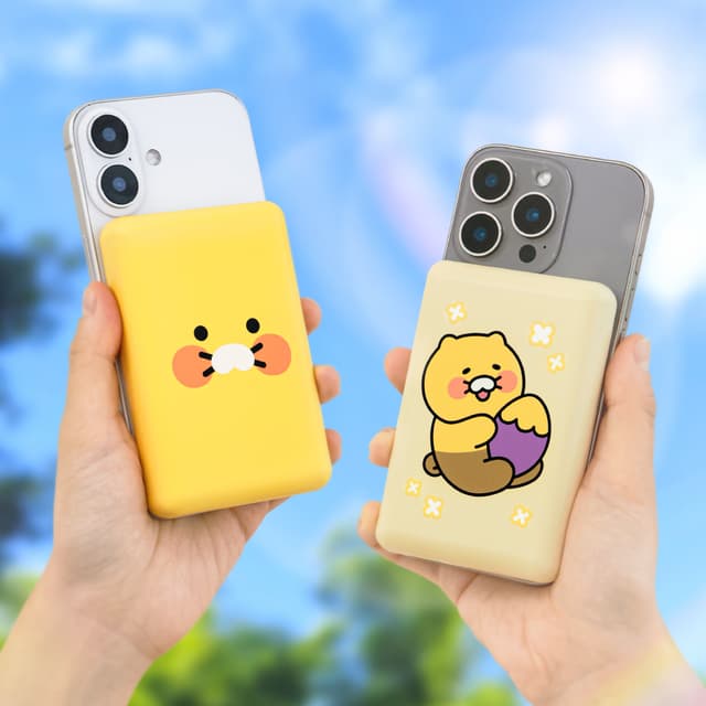 [カカオフレンズ]チュンシク MagSafeモバイルバッテリー 10,000mAh