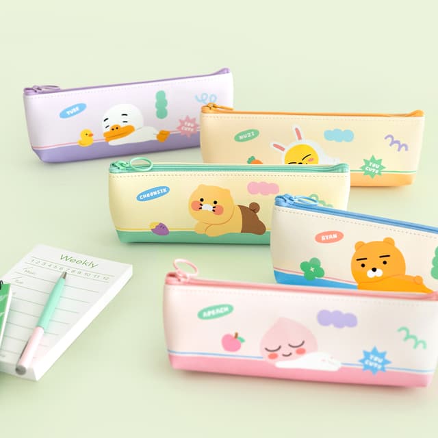 カカオフレンズ 三角ペンケース