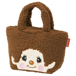 [モンチッチ]モンチッチ ボア保温保冷ランチバッグ 4