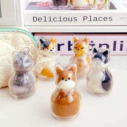 [イルチョン]猫の毛玉カプセルキーホルダー 5