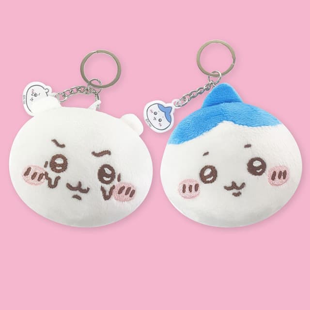 [ちいかわ]ちいかわ ぬいぐるみ手鏡キーホルダー 3弾 (ランダム発送) 1