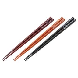 [ピーナッツ]スヌーピー＆フレンズ 持ちやすい木製箸 23cm 3P 4