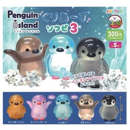 [언브랜디드]カプセル_ペンギンアイランド クリアソフビ3 (40個1セット)_ガチャボックス.. 1