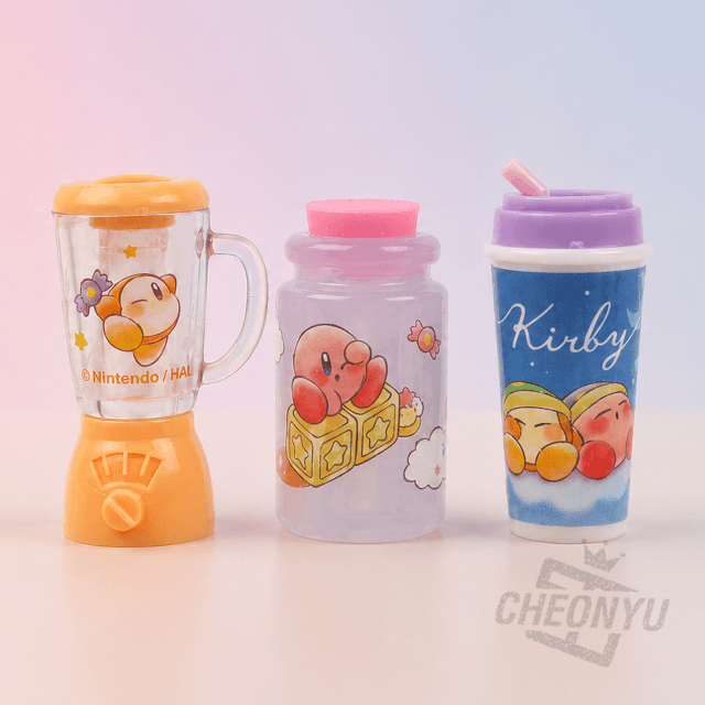 [星のカービィ]星のカービィ タンブラー鉛筆キャップ 3P 1