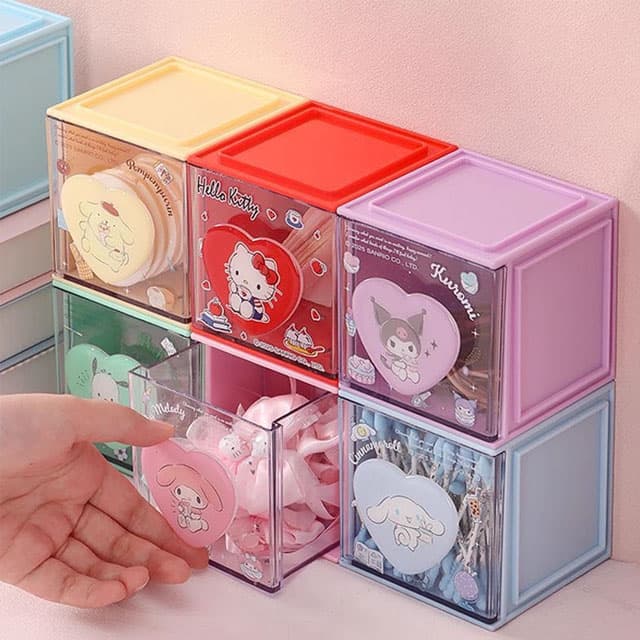 [サンリオ]サンリオ ハート収納ボックス