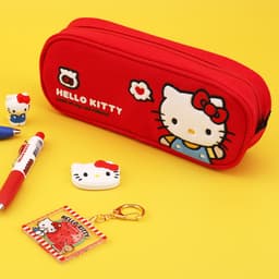 [サンリオ]ハローキティ 布アプリケ筆箱 2