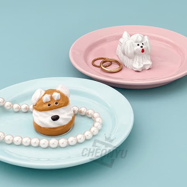 [デコル]わんこ小物皿 1