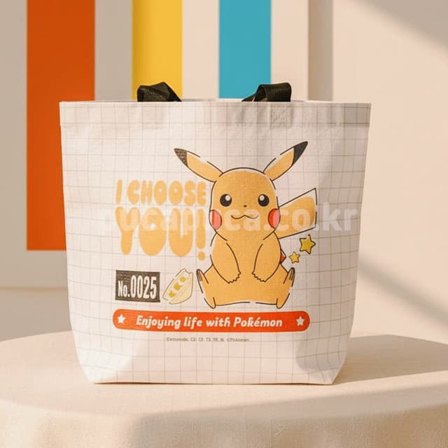 [ポケットモンスター]ポケットモンスター リユーザブルバッグ_ピカチュウ 1