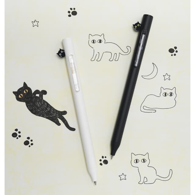 [オバル]ハイアンドシー ノック式ジェルボールペン（5本1束）