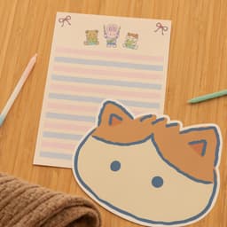 [デイリーライク]形レターセット 01-04 2