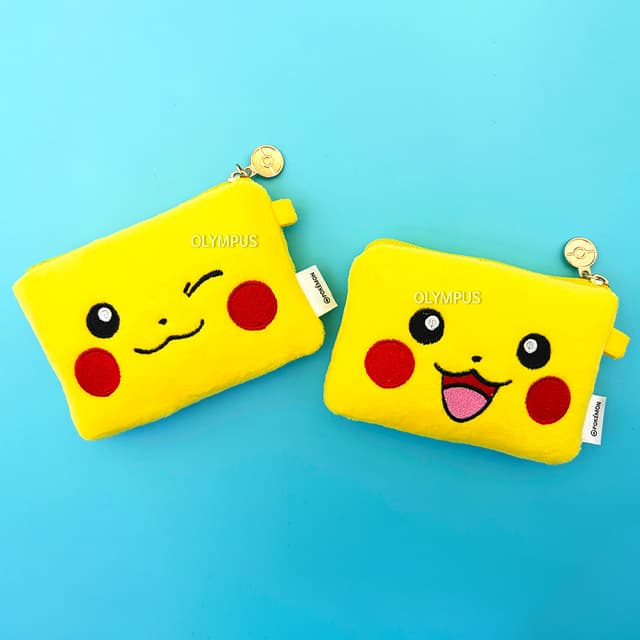 [ポケットモンスター]ピカチュウフェイス スクエアポーチ (ランダム発送) 1