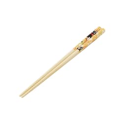 [ジブリ]魔女の宅急便 ジジ 小花 木製箸 21cm 3