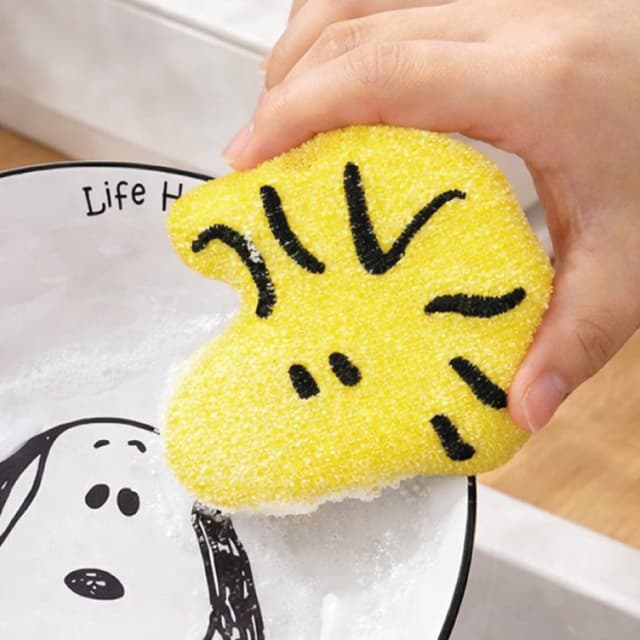[ピーナッツ]ピーナッツ ウッドストック キッチンスポンジ 1