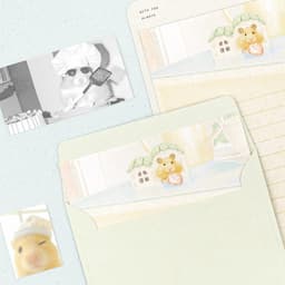 [ダッシュアンドドット]ウィズユーオールウェイズ レターセット 5